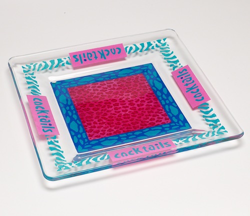 glass painting, folkart enamels